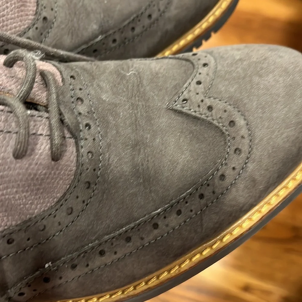 Cole Haan Men’s formal shoes gray size 9 - Picture 4 of 6